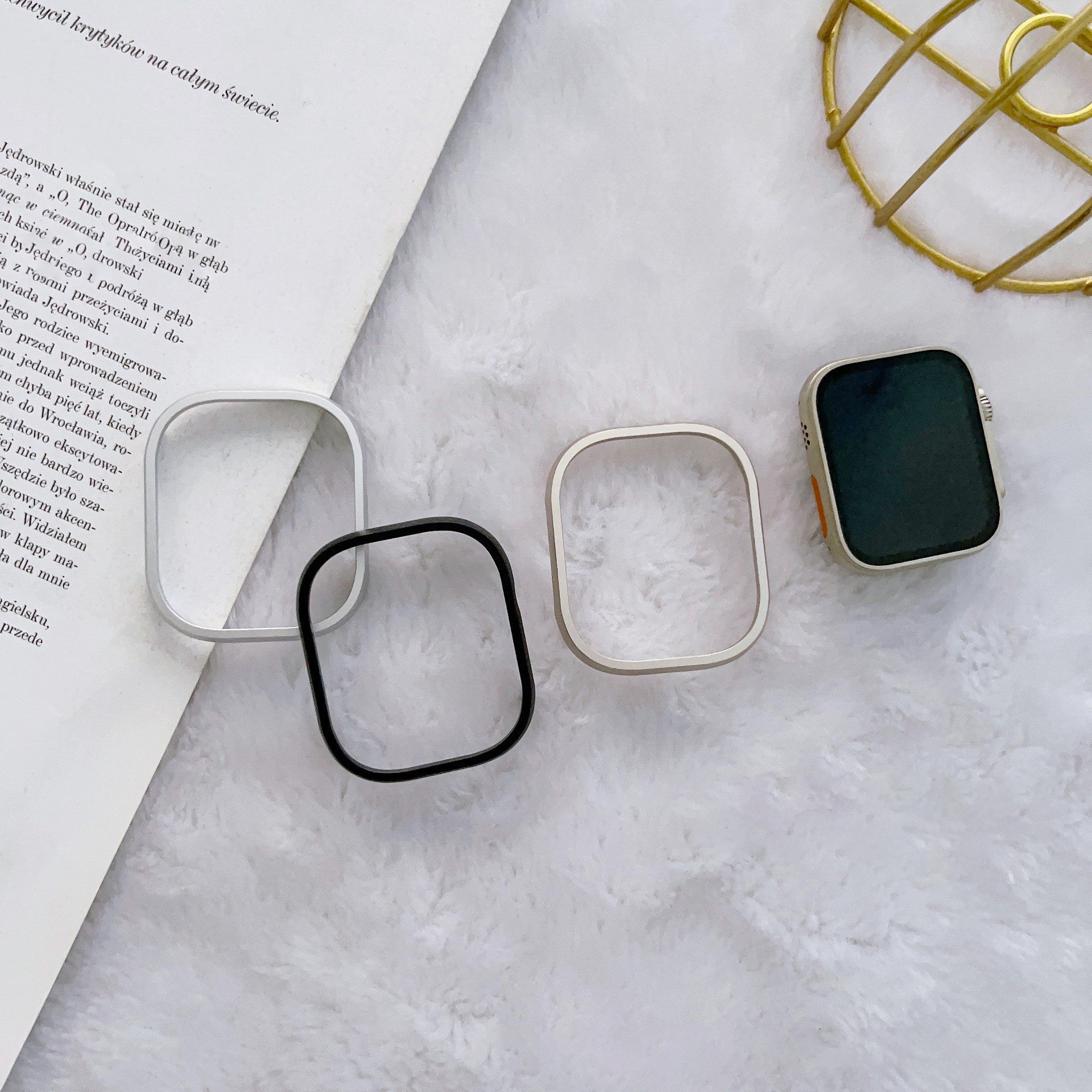 Simple And Lightweight Anti-fall Watch Metal Case