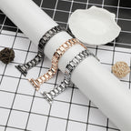 Zinc Alloy Watchband Positioning Beads Hollow Metal