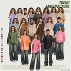 Retro Washed Short Sleeve Round Neck T-shirt