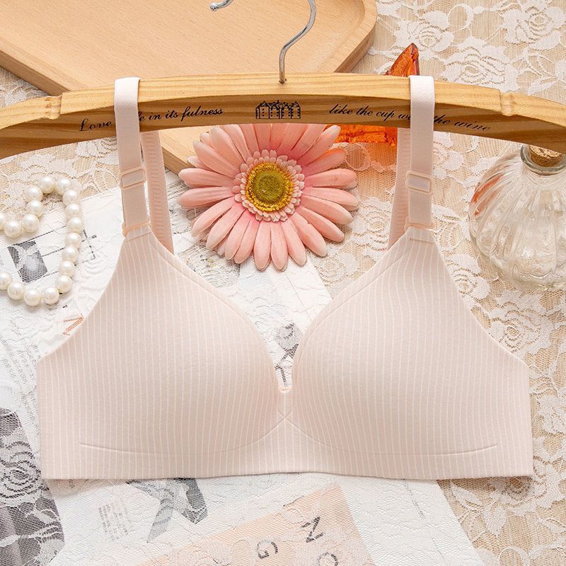 Non-wired Bra One-piece Seamless Gather Small Bra