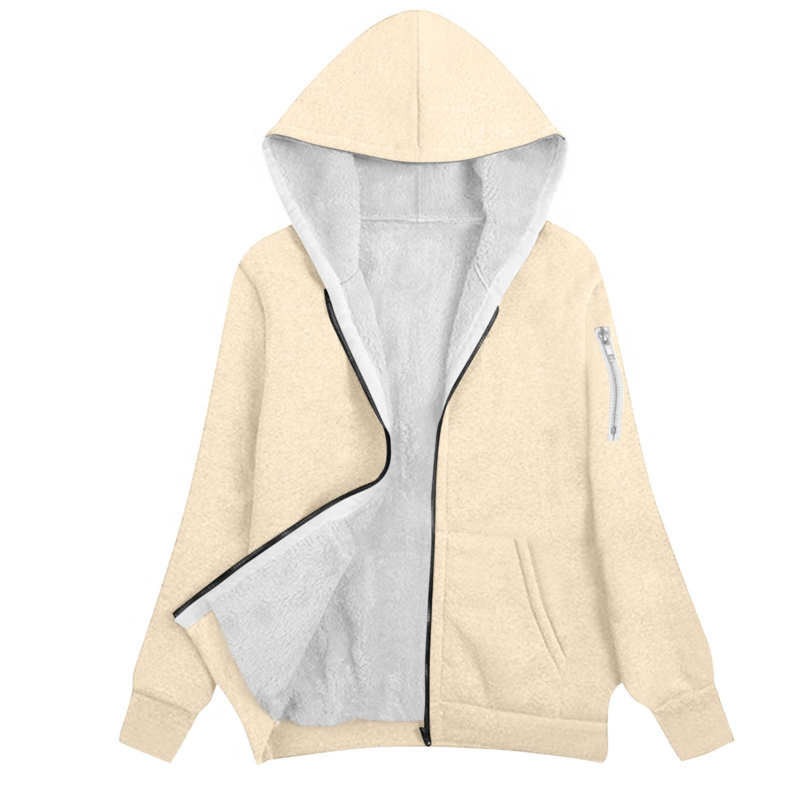 Thickened Hooded Warm Sweater Long Sleeve Loose