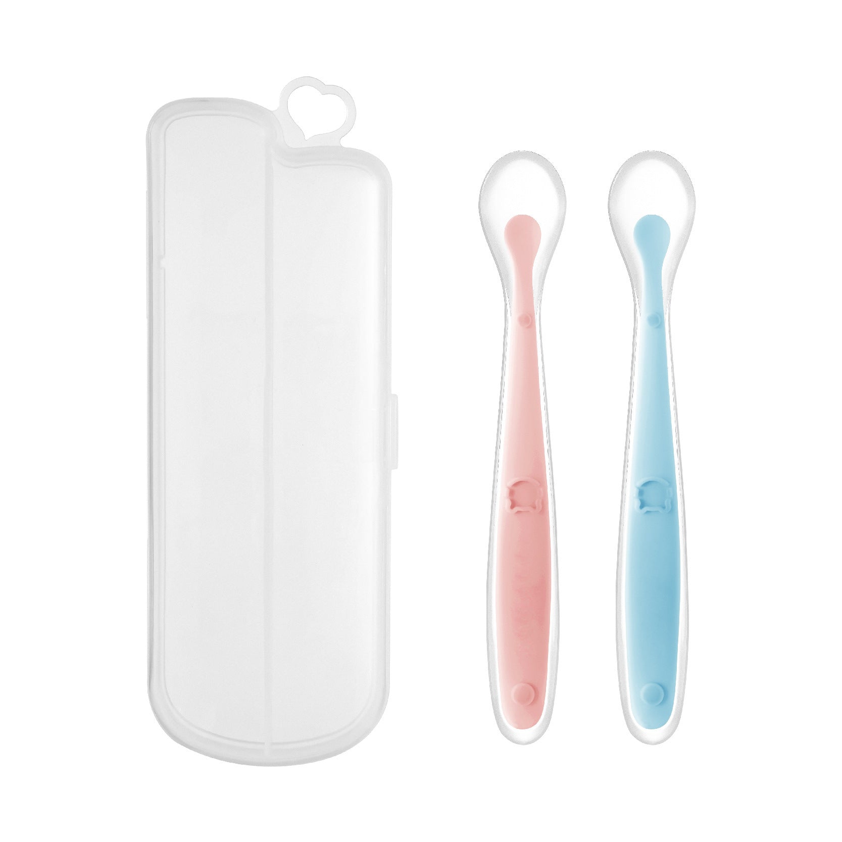 Baby Food Supplement Silicone Spoon
